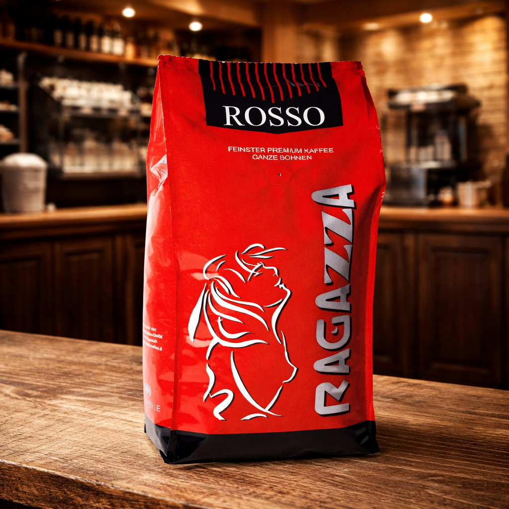 Cafe Creme ganze Bohnen Ragazza Rosso 1000g